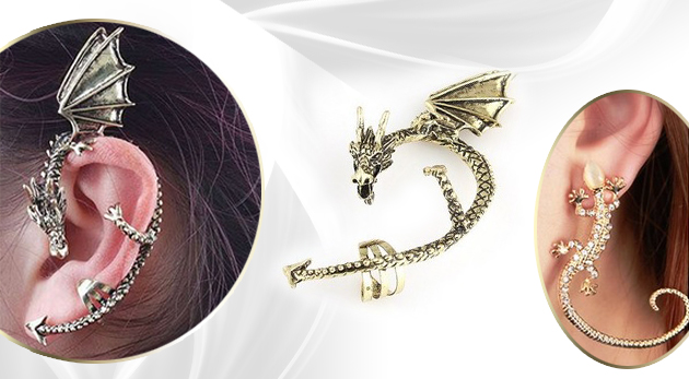Netradičná dekorácia na uši