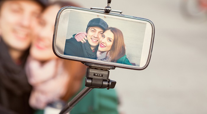 Teleskopický selfie držiak