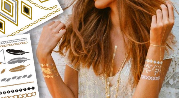 Hit leta - metalické tetovačky