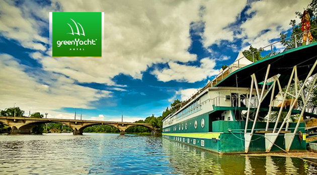 3 dni v boteli GreenYacht**** v Prahe