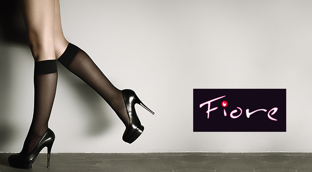 Ponožky alebo podkolienky značky Fiore