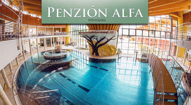 Relax v Penzióne Alfa v kúpeľnej Podhájskej