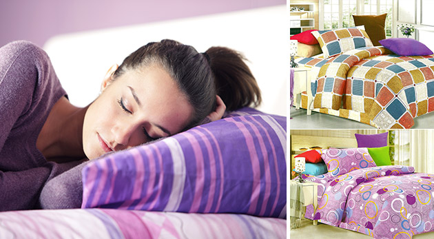 Krepové posteľné obliečky