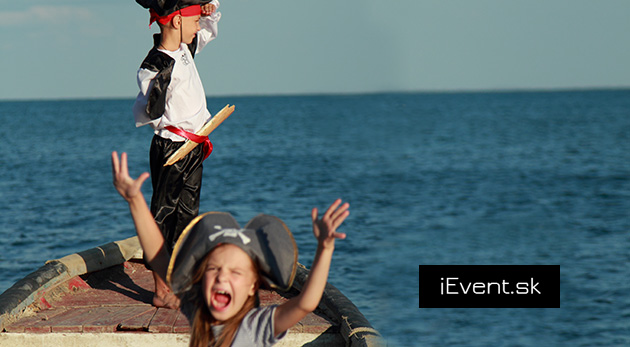Denný pirátsky tábor na lodi