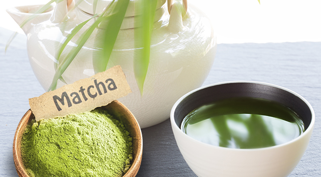 Zelený japonský čaj Matcha