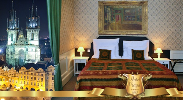 Luxusný Hotel PRAGA 1885**** v centre Prahy