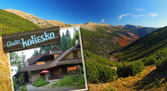 Horský pobyt - Chata Koliesko pod Chopkom v Jasnej