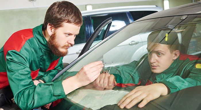 Oprava praskliny čelného skla v Petržalke