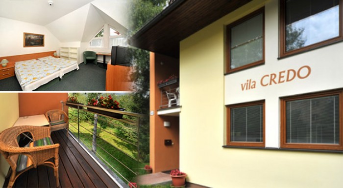 Jesenný relax na 4 alebo 5 dní v Tatrách. Ubytovanie vo Vile Credo v Dolnom Smokovci.