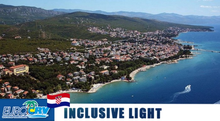 Dovolenka v Chorvátsku - pavilóny OMORIKA