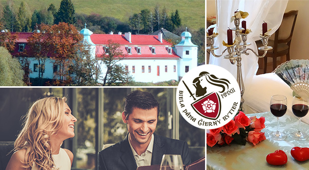 Historický spišský kaštieľ v lete