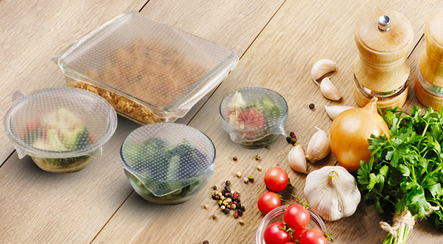 4 kusy silikónových pokrievok