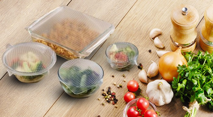 4 kusy silikónových pokrievok