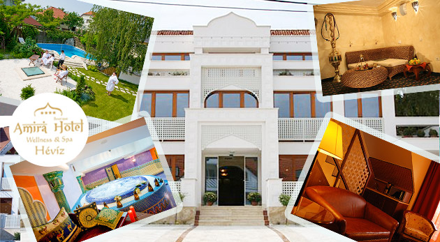 Wellness relax v maďarskom Hoteli AMIRA pre dvoch