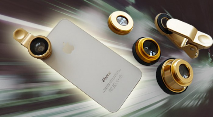 Sada objektívov s univerzálnym klipom