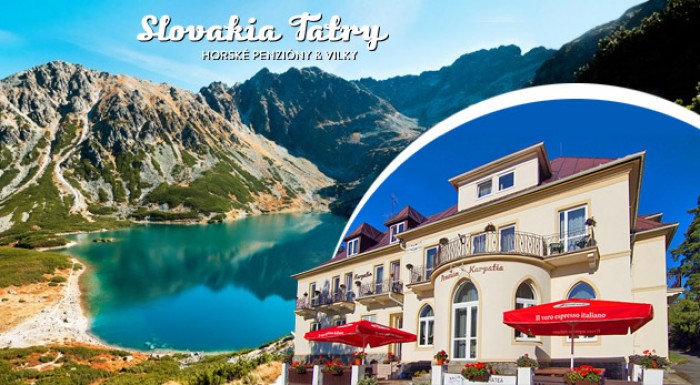 Penzión Karpatia - letné 4 dni v Tatrách