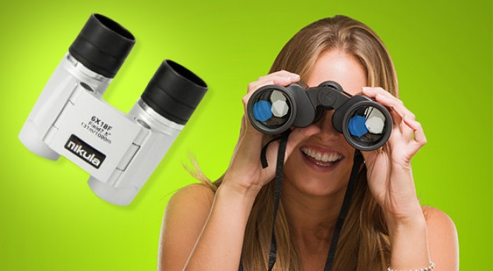 Ultraľahký vreckový ďalekohľad s autofokusom