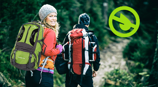 Kvalitný expedičný alebo outdoorový batoh