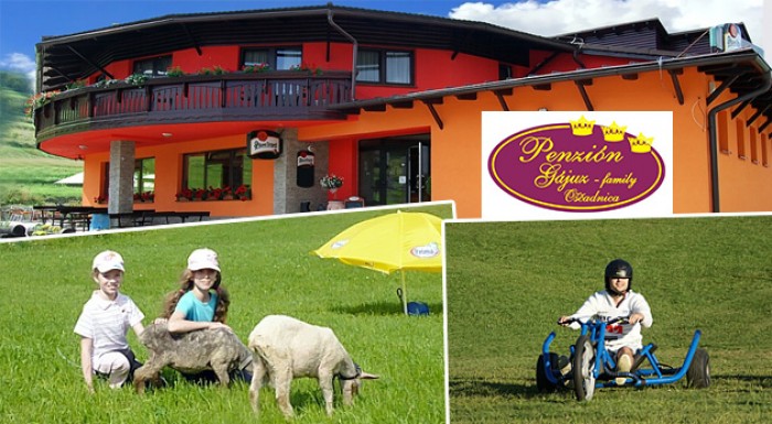 Rodinná dovolenka v Penzióne Gájuz na Kysuciach