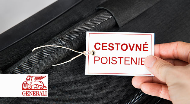 Cestovné poistenie od Generali na 1 rok