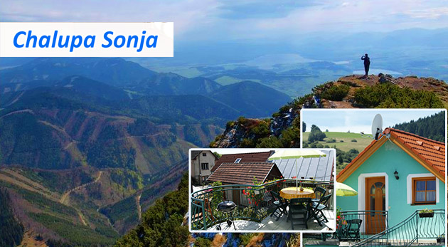 Relax na Liptove v Chalupe Sonja pre 4 osoby