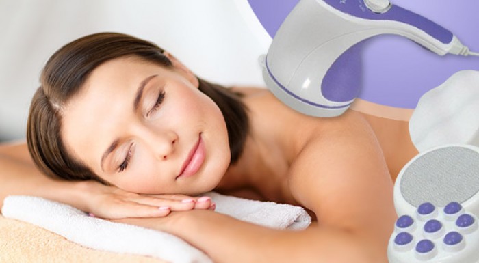 Domáci masážny prístroj Relax and Spin Tone