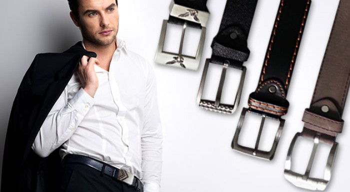 Kvalitný pánsky kožený opasok