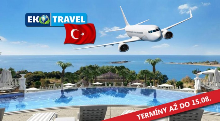 Letný 8-dňový letecký zájazd na Tureckú riviéru