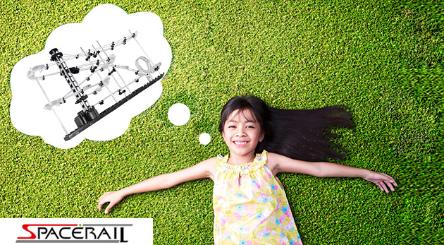Jedinečná guličkodráha SpaceRail