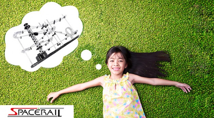 Jedinečná guličkodráha SpaceRail
