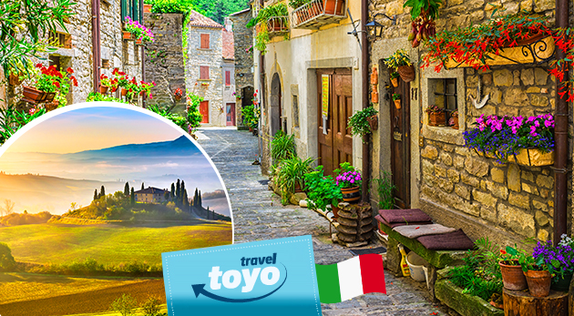 Nezabudnuteľný zájazd do romantického Toskánska