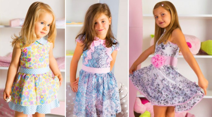 Dievčenské letné šaty