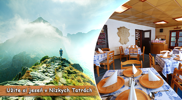 Prežite jesenný či zimný relax, s polpenziou a husacími hodami na 3 dni v Demänovskej doline. 2 deti zadarmo.