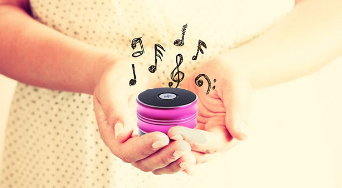 Bezdrôtový mini mp3 reproduktor