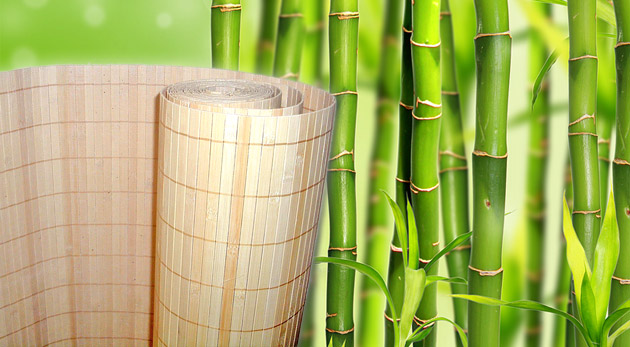 Bambusový obklad na stenu - originálna dekorácia do interiéru z prírodného materiálu.