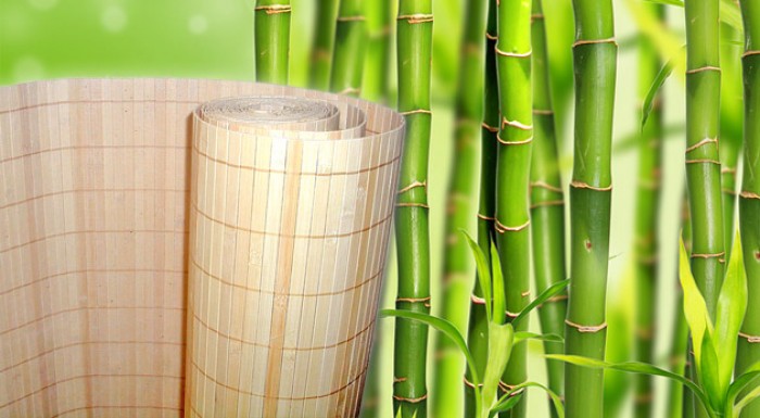 Bambusový obklad na stenu - originálna dekorácia do interiéru z prírodného materiálu.