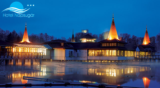 Wellness relax pre dvoch v kúpeľnom Hévíze