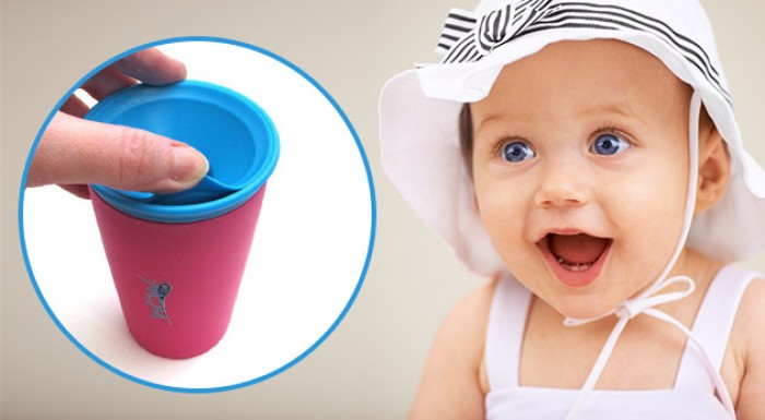 Pohár WOW s ventilom proti rozliatiu