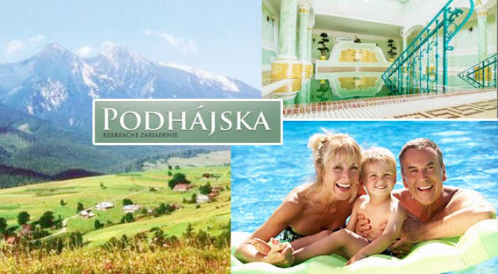 4 dni plné oddychu v kúpeľnej Podhájskej