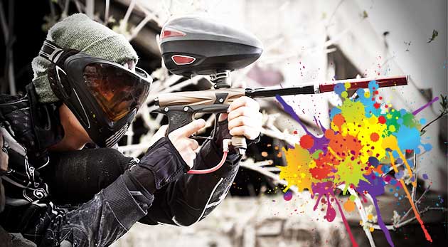 Akčný paintball na 3 hodiny v Kútoch
