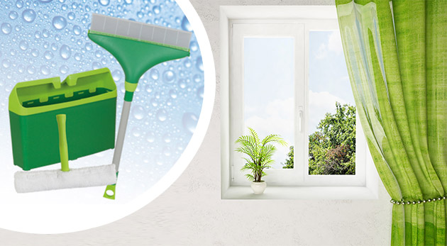 Jedinečný čistič okien Mr. Ti