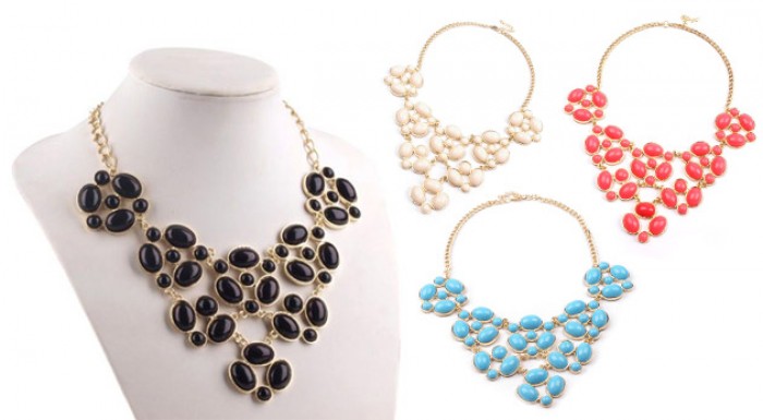 Náhrdelník s kamienkami