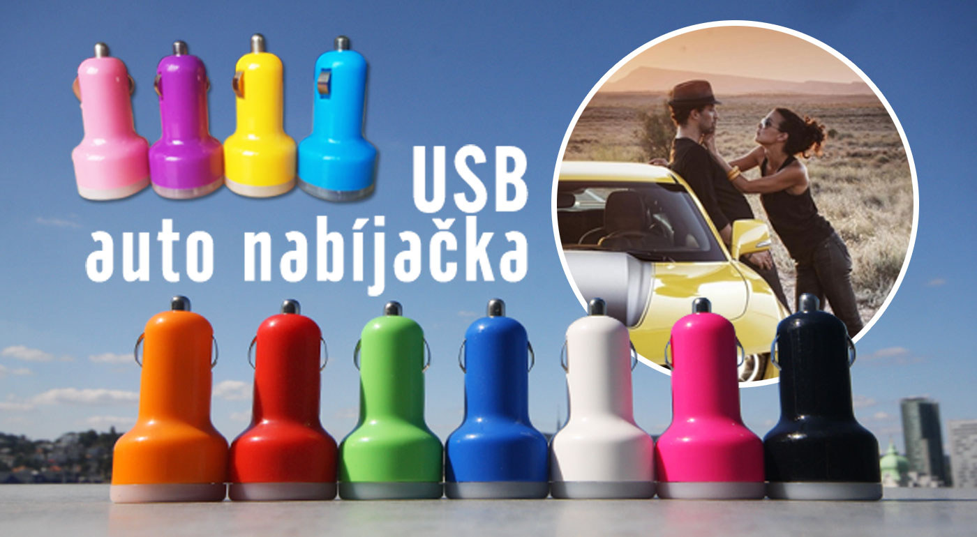 USB auto nabíjačka