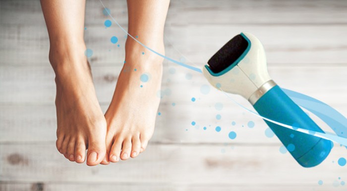 Elektrický pilník na chodidlá Velvet Soft