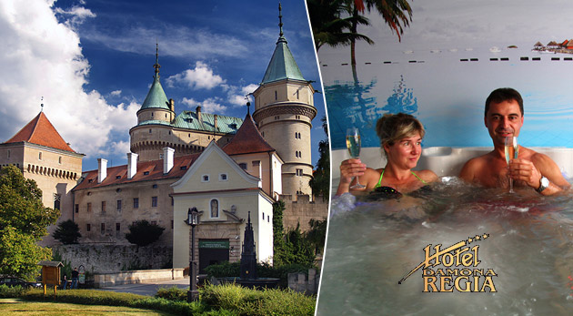 Fantastický 3 dňový pobyt v Bojniciach s polpenziou a wellness pre dvoch. Platnosť kupónov až do 30.6.2013.