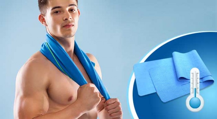 Uterák s chladivým účinkom - 5 rôznych farieb