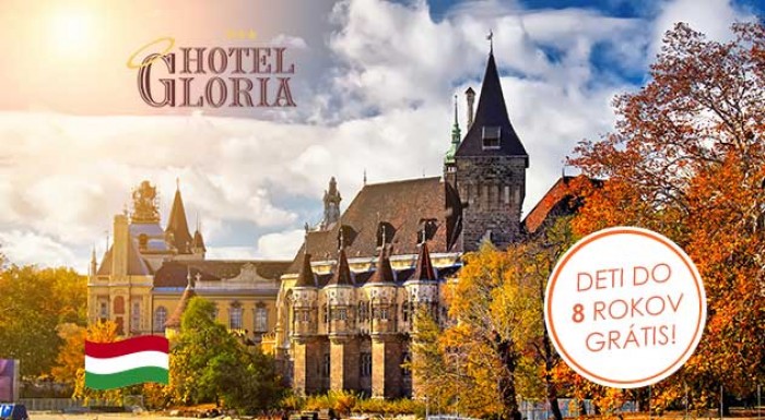 Hotel Gloria*** blízko centra Budapešti 