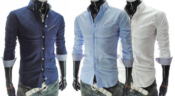 Pánska slim-fit košeľa