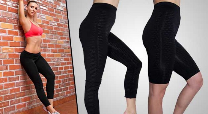 Turmalínové zoštíhľujúce legíny