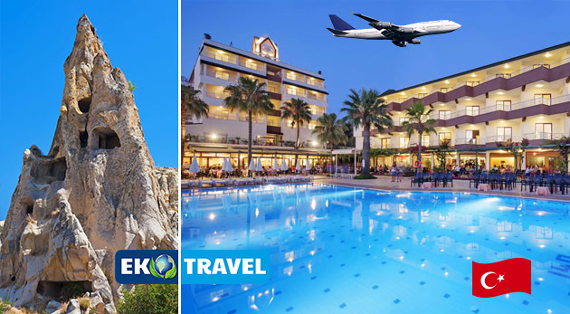 Letecký zájazd do tureckej Kappadokie a Antalye